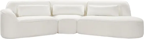 Vista 12 de Christopher Knight Home Kiin - Sofá modular modular de 123 pulgadas, moderno sofá grande curvado, cómodo sofá modular tapizado para sala de estar