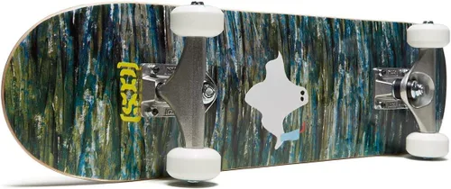 Vista 4 de [CCS] Mini Skateboard for Kids & Youth 7” Wide Maple Wood Fully Assembled with Skate Tool & Stickers Boys & Girls