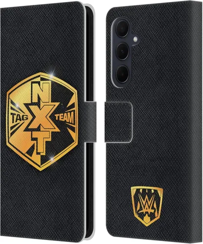 Vista 58 de Head Case Designs Officially Licensed WWE Cruiserweight Champion Title Belts Leather Wallet Case Compatible with Samsung Galaxy A07 4G Campeón