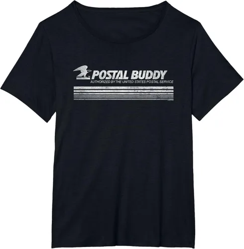 Vista 8 de USPS Vintage Postal Buddy - Camiseta, Negro, S