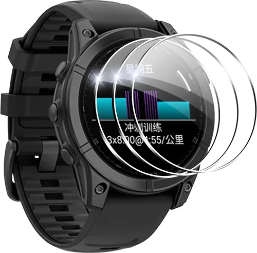Vista 17 de Protector de pantalla compatible con Amazfit Active 2, antiarañazos, cobertura de pantalla completa 3D, compatible con fundas, HD Ultra, paquete de 3