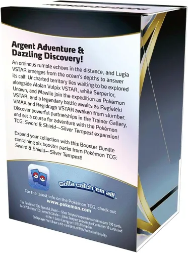 Vista 4 de Pokemon TCG: Sword & Shield Silver Tempest Booster Bundle