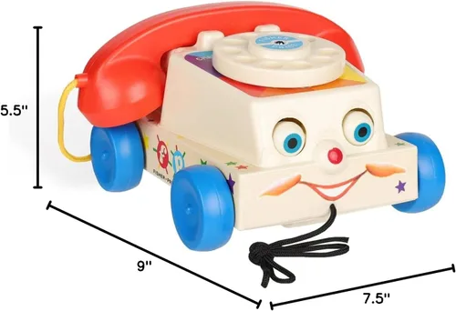 Vista 7 de Teléfono clásico con parloteo de Fisher Price