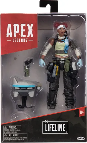 Vista 7 de Electronic Arts Apex Legends Figura de acción de 6 pulgadas Lifeline coleccionable