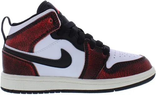 Vista 2 de Jordan Preescolar 1 Mid SE FB0567 006 - Talla 11C, NegroInfrarrojo 23-blanco-vela