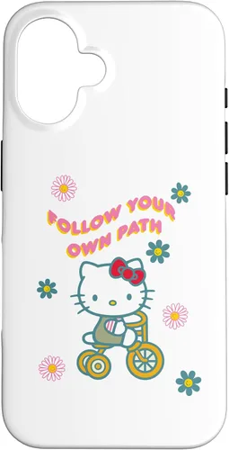 Vista 31 de iPhone 13 Pro Max Sigue tu propio camino con funda Hello Kitty
