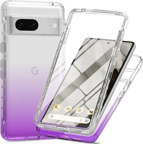Vista 69 de Funda para Google Pixel 6A, funda a prueba de golpes con protector de pantalla para Google Pixel 6A 5G G1AZG GX7AS GB62Z GB17L, color negro