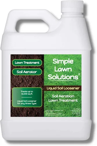 Vista 5 de Liquid Soil Loosener 32 onzas + Root Hume ácido húmico de 1 galón – Paquete de tratamiento de suelo – Simple Lawn Solutions