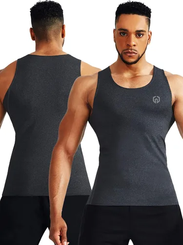 Vista 7 de NELEUS Paquete de 3 camisetas de compresión Dry Fit para hombre
