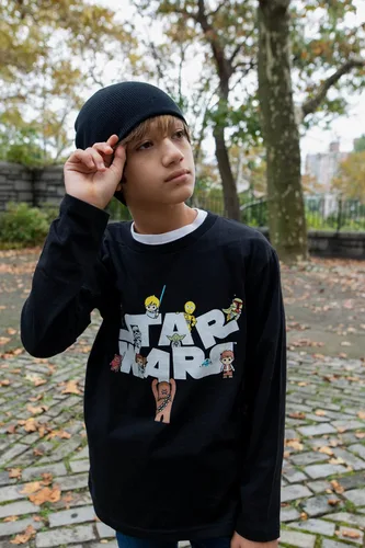 Vista 2 de STAR WARS Paquete de 2 camisetas The Mandalorian para bebés y niños grandes