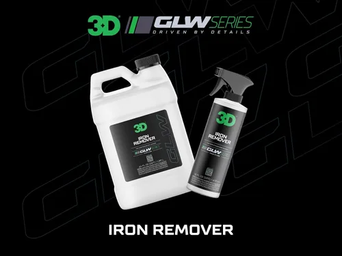 Vista 2 de 3D GLW Series Removedor de Hierro – Limpiador de Acción Rápida para Partículas Metálicas y Polvo de Frenos Descontaminación de Ruedas y Pintura