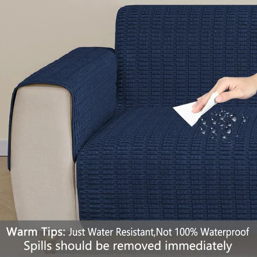 Vista 5 de Muamar Funda para Cama de Perro Protector de Sofá, Fundas de Sofá Antideslizantes Impermeables para Sala de Estar Fundas de Sofá, Tapete de Sofá
