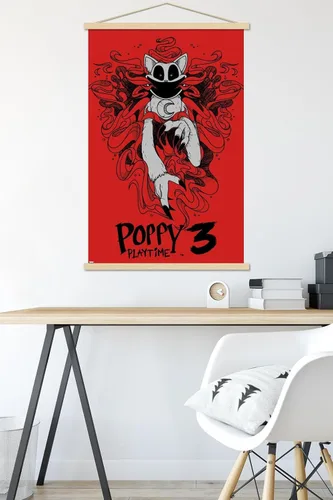 Vista 5 de Trends International Poppy Playtime: Capítulo 3 - Póster de pared ahumado con marco magnético