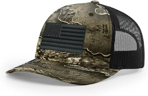 Vista 215 de Joe's USA Richardson 112 - Gorras de camionero con parche gráfico personalizado - Gorras estructuradas de cinco y seis paneles Richardson Premium