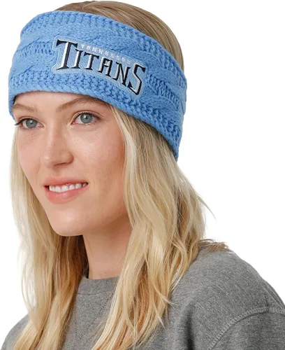 Vista 100 de FOCO Diadema de moda para mujer con logotipo de equipo de la NFL Gradiente impreso.