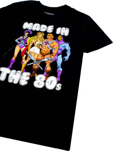 Vista 4 de Masters Of The Universe - Camiseta para hombre, diseño de superhéroes y villanos, S, Negro