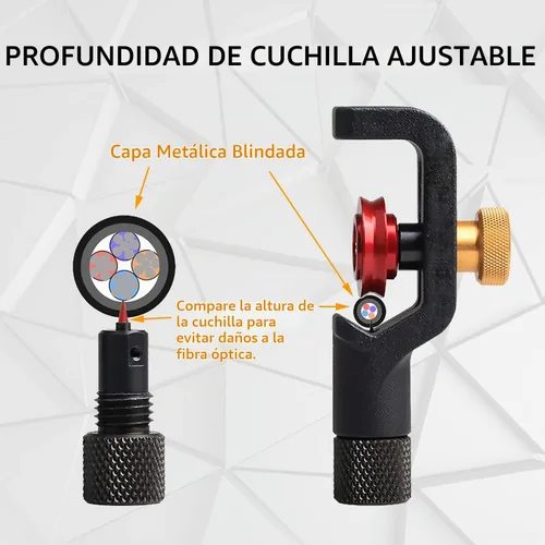 Vista 7 de pelacables de cable blindado 4-10mm pelacables coaxial de longitud media radial herramientas de anillo de corte pelacables de cubierta de cable