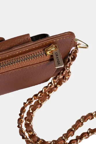 Vista 6 de Grande -2783 Cartera para mujer, Marrón