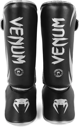 Vista 10 de Venum Espinilleras Challenger Standup Negro/Blanco