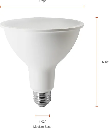 Vista 5 de Sylvania - Bombilla LED de ciclo completo de 20 W, PAR38, 30 micromoles/s, 80 CRI, no regulable, esmerilado, 1 paquete (41268)