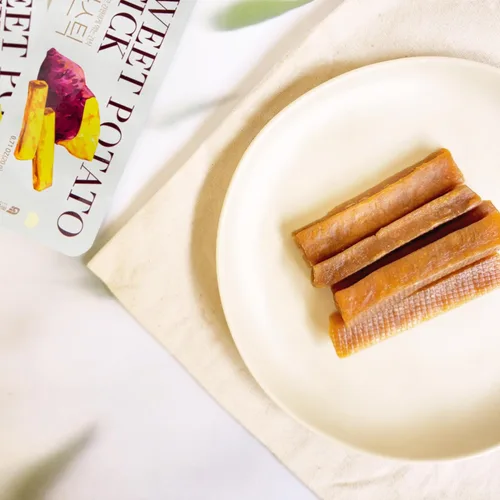 Vista 8 de Gangwon Export - Bocadillos masticables coreanos de batata dulces envueltos individualmente [25] – Palitos de batata veganos 100% naturales – Sin