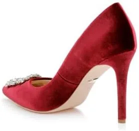Vista 8 de Badgley Mischka Cher Pump - Zapatos de tacón de aguja para mujer con tacón de aguja de 3.75