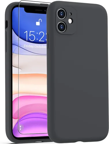 Vista 17 de Goodon Funda para iPhone 11 Pro con protector de pantalla - Protección mejorada de la cámara - Forro de microfibra suave - Funda protectora