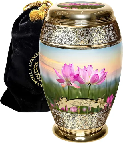 Vista 42 de Urnas de Cremación Conmemorativas para Cenizas Humanas de Adultas Femeninas - Urnas Personalizadas y Decorativas - Urnas Bellamente Hechas a Mano