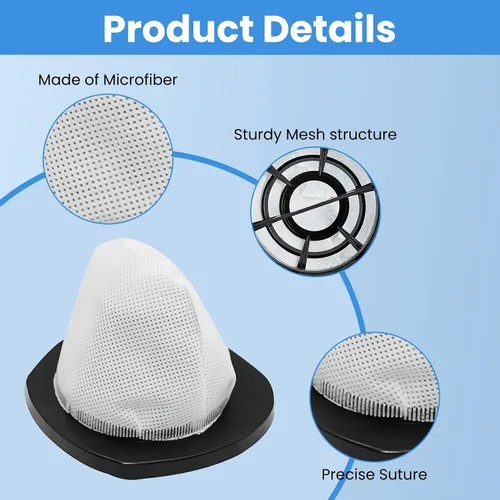 Vista 3 de Paquete de 5 filtros 2030 de repuesto para Bissell, compatibles con Bissell 2030 2030L 20303 20306 20307 20309 2030H 2030V 2030X 2030Z, comparado