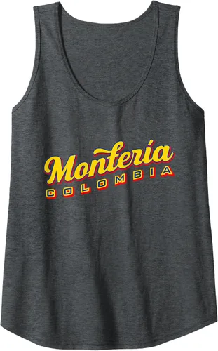 Vista 5 de Montería Colombia Tank Top