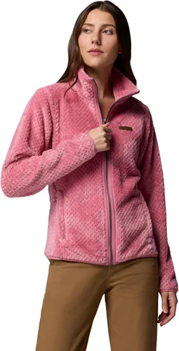 Vista 49 de Columbia - Chaqueta de sherpa Fire Side II con cremallera completa para mujer Alpenglow