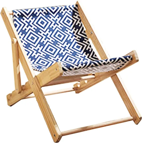 Vista 3 de Semme Cat Hammock Bed with Unique Design Breathable Wooden Raised Pet Bed for Indoor Cats and Small Pets (Canvas Style)