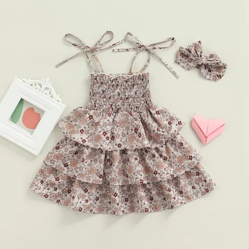 Vista 18 de MA&BABY Conjunto familiar de verano de 0 a 6 años a juego para hermanas, vestido de hermanas, camisa para hermano, lindo estampado floral