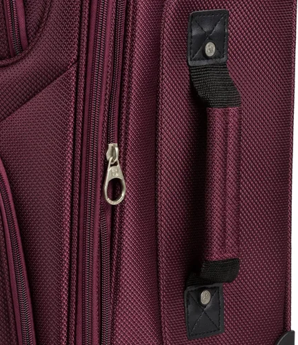 Vista 187 de SwissGear - Equipaje suave expandible Sion con ruedas, Negro