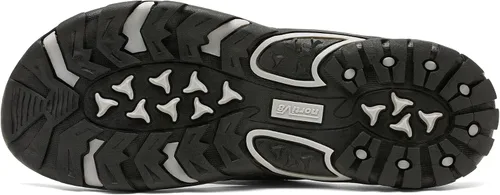 Vista 4 de NORTIV 8 Chanclas atléticas para hombre, sandalias casuales de tanga para interiores y exteriores, sandalias de agua para playa