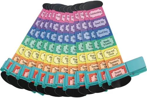 Vista 4 de Really Good Stuff Mini rastreadores de comportamiento (juego de 12) – 8 pulgadas de alto cada uno – Animar a los estudiantes a monitorear