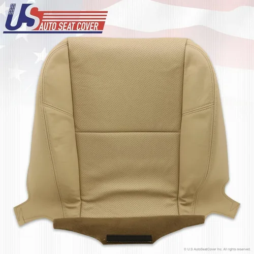 Vista 8 de 2007 2008 para Cadillac Escalade Cubierta de asiento de cuero inferior derecha perforada marrón