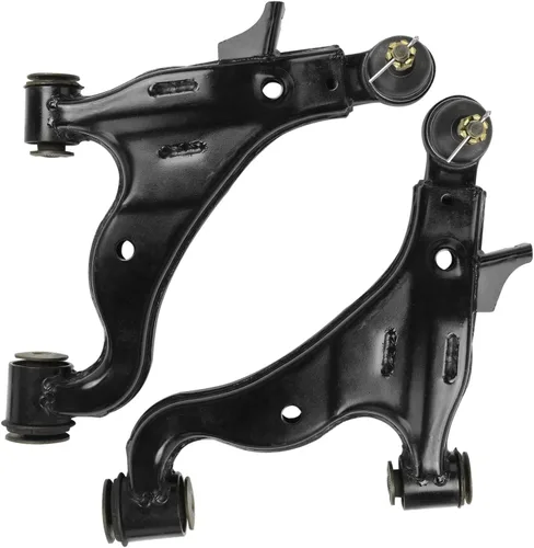 Vista 81 de Detroit Axle - 2 piezas Brazos de control superior delanteros para BMW X5 2007-2018 X6 2008-2019 Brazos de control superior con juntas esféricas