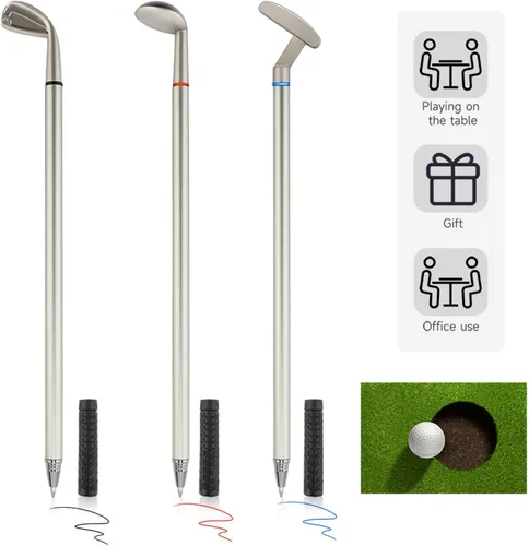 Vista 9 de Juegos de escritorio de golf, mini regalos de escritorio para adultos, niños, papá, mamá, hombres, mujeres, jefe, compañeros de trabajo, niños