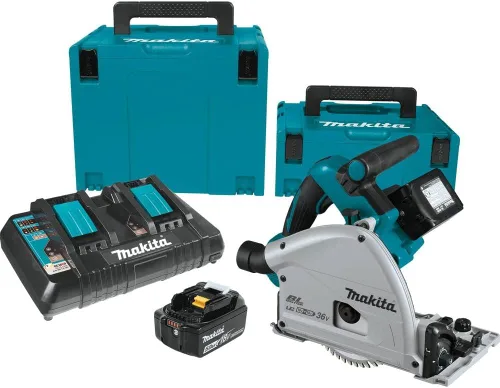Vista 9 de Makita XPS01Z - Sierra circular sin escobillas LXT de 36 V (18 V X2) de 6-1/2 pulgadas, solo la herramienta