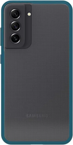 Vista 3 de OtterBox Funda para Galaxy S21 FE 5G (solamente) Prefix Series, Pacific Reef (azul), ultrafina, apta para bolsillo, bordes elevados que protegen