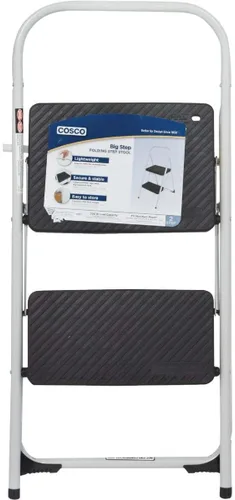 Vista 2 de COSCO Taburete plegable de dos pasos Big Step, gris