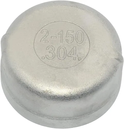 Vista 11 de 1/4 "0.25" casquillo,NPT hembra roscada de tubería fundida,Acero inoxidable 304