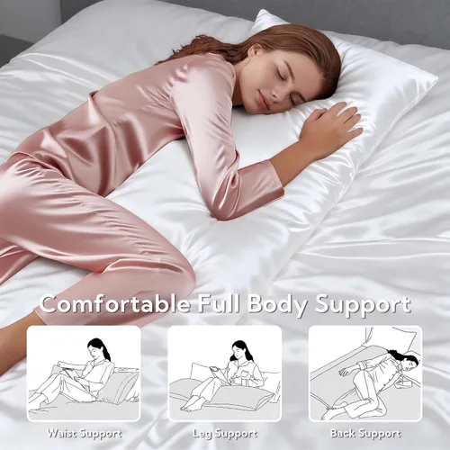 Vista 163 de MR&HM - Funda de almohada de satén