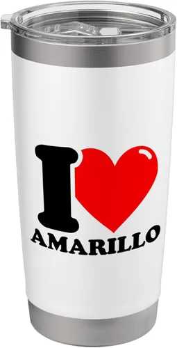 Vista 8 de I love Amarillo Stainless Steel Insulated Tumbler