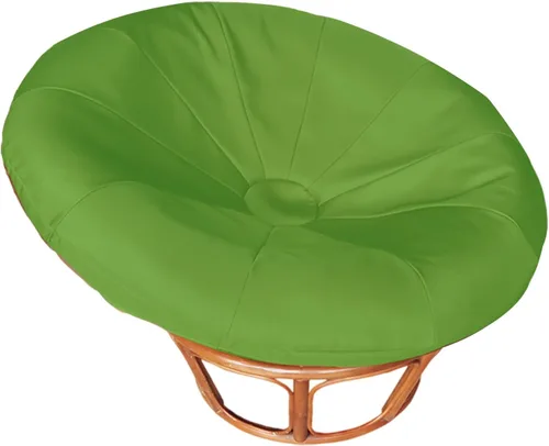 Vista 10 de Papasan - Funda de cojín para silla, cojín para interiores y exteriores, impermeable, con banda elástica diseñada para cojín Papasan