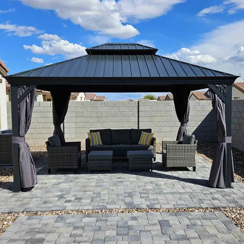 Vista 48 de Purple leaf - Gazebo para exteriores.