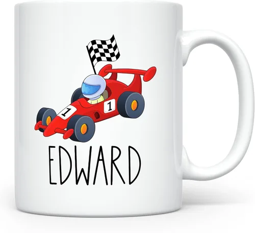 Vista 29 de Taza personalizada para niños y niños Taza personalizada de chocolate caliente, cacao, café y té Nombre personalizado regalo de cumpleaños