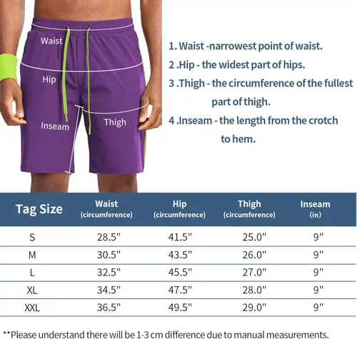 Vista 5 de Zengjo Pantalones cortos de entrenamiento para hombre de 9 pulgadas, ligeros, sin forro, para correr, atletismo, rendimiento deportivo
