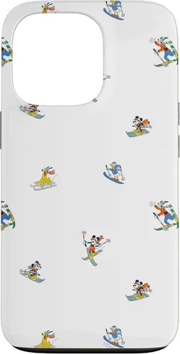 Vista 9 de iPhone 11 Disney Mickey & Pals - Funda para vacaciones de esquí de invierno